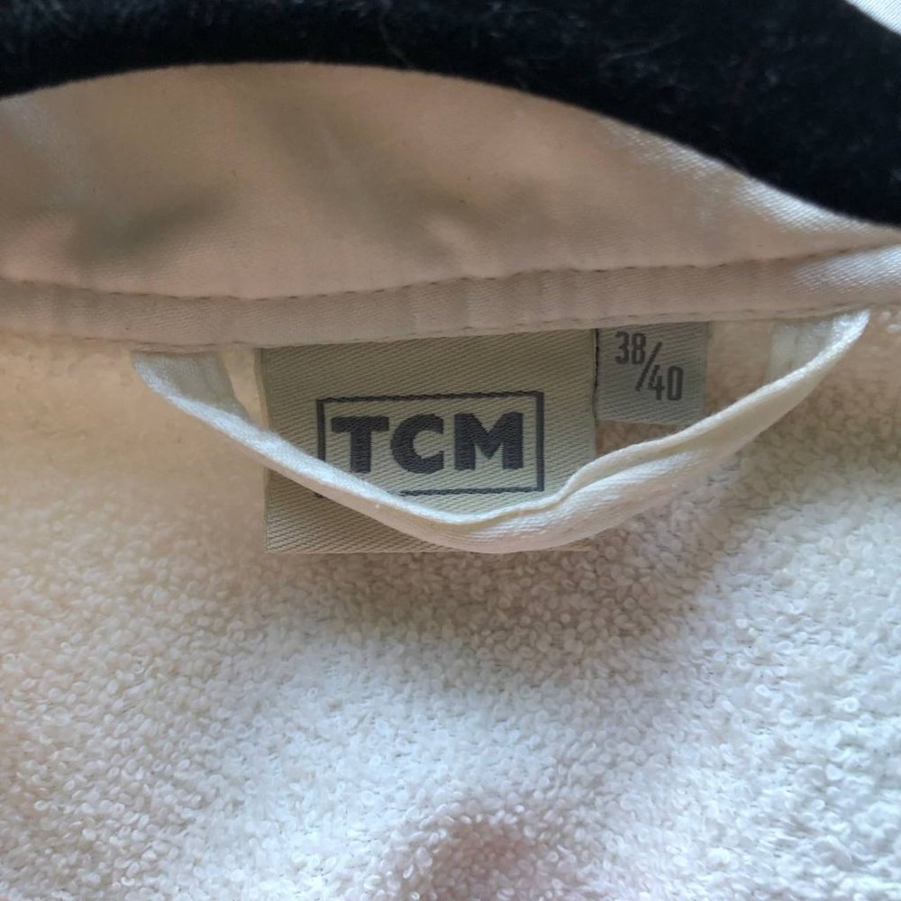 Luxury Vintage  TCM Bathrobe Ivory White - Picture 7 of 14